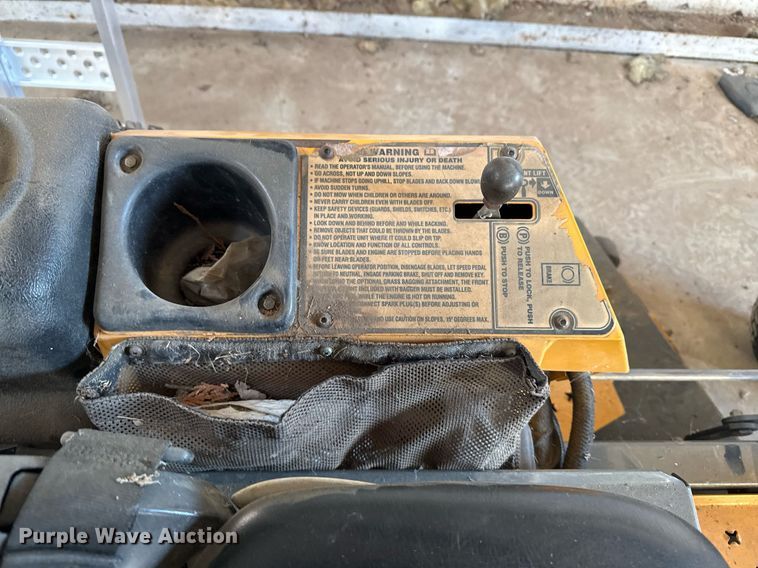 image for item EG7998 Cub Cadet ZTR lawn mower