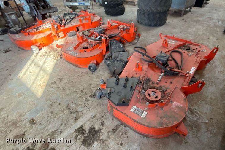 image for item EG8001 (3) Kubota mower decks