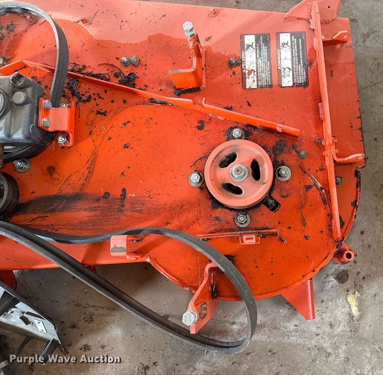 image for item EG8001 (3) Kubota mower decks