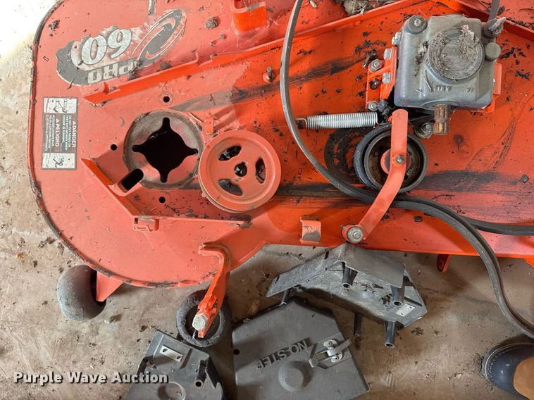 image for item EG8001 (3) Kubota mower decks