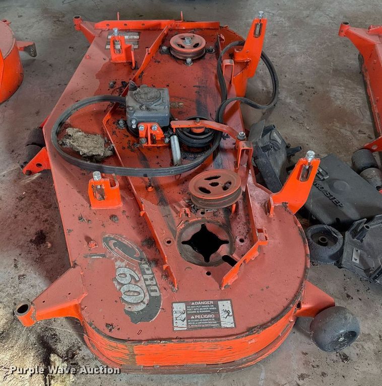 image for item EG8001 (3) Kubota mower decks