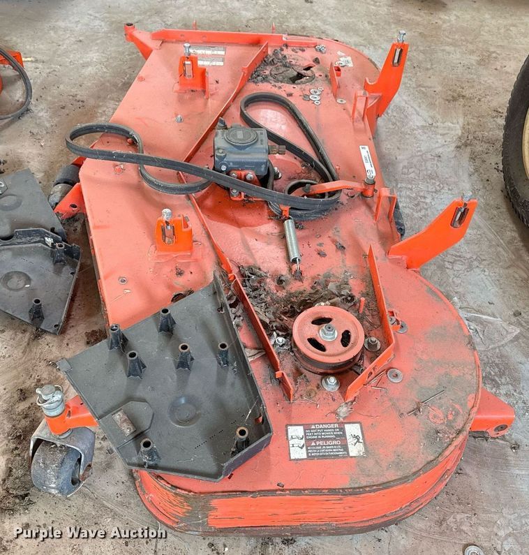 image for item EG8001 (3) Kubota mower decks