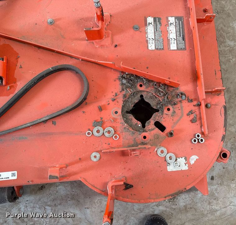 image for item EG8001 (3) Kubota mower decks