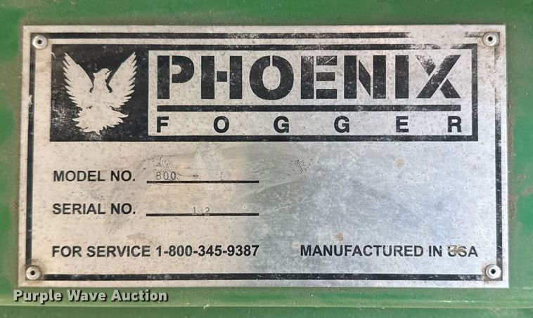 image for item EG8008 Phoenix Fogger 800MD mosquito fogger