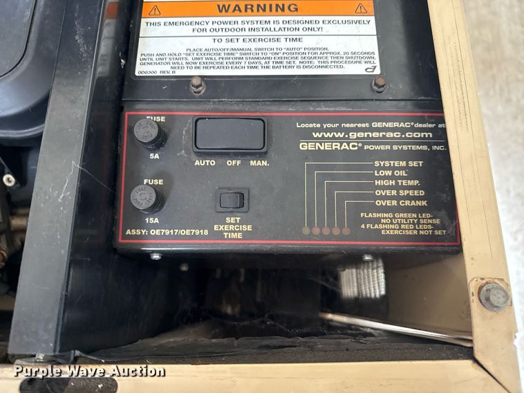 image for item EG8013 Generac generator