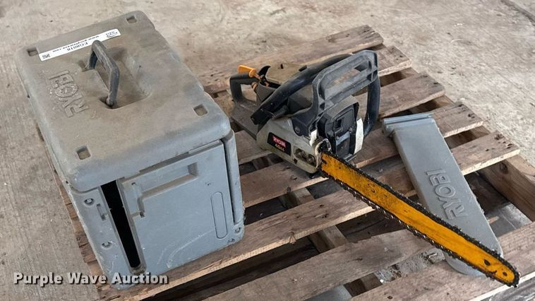 image for item EG8018 Ryobi chainsaw