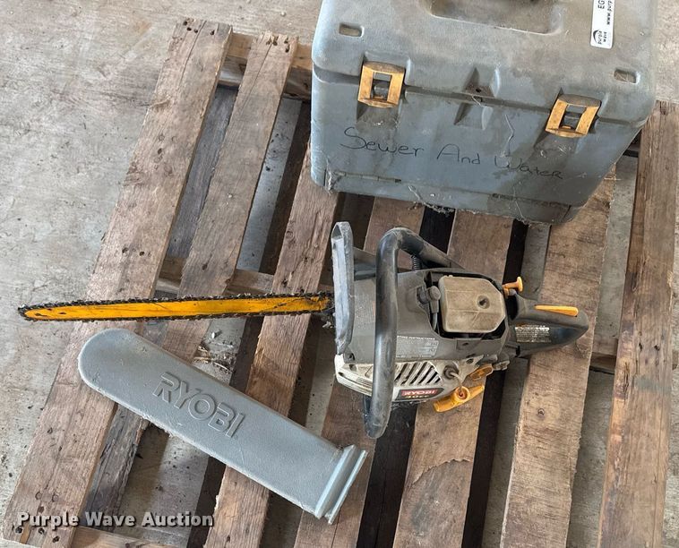 image for item EG8018 Ryobi chainsaw
