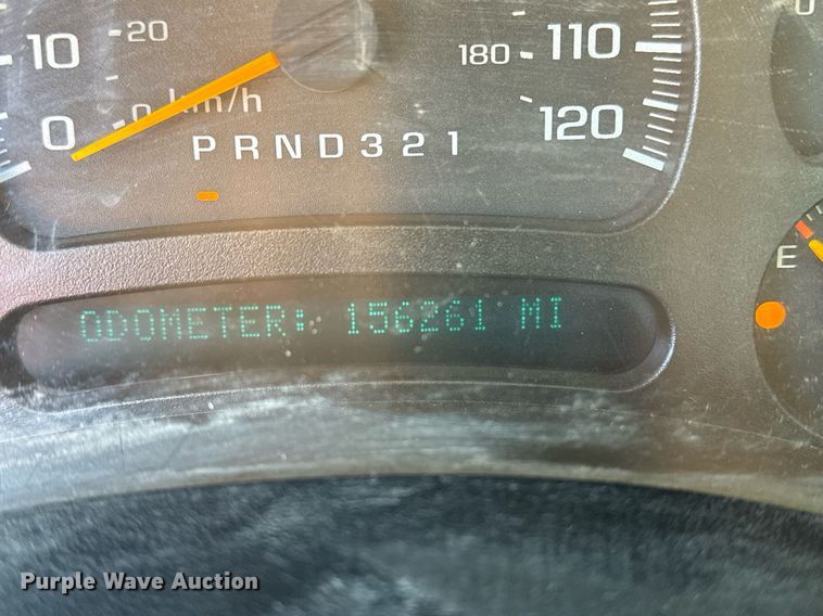 image for item EG8021 2007 Chevrolet Silverado 3500 Crew Cab utility bed pickup truck