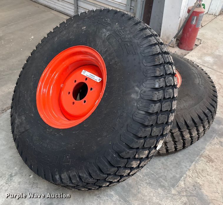 image for item EG8023 (2) Titan 13.6-16 tires and wheels