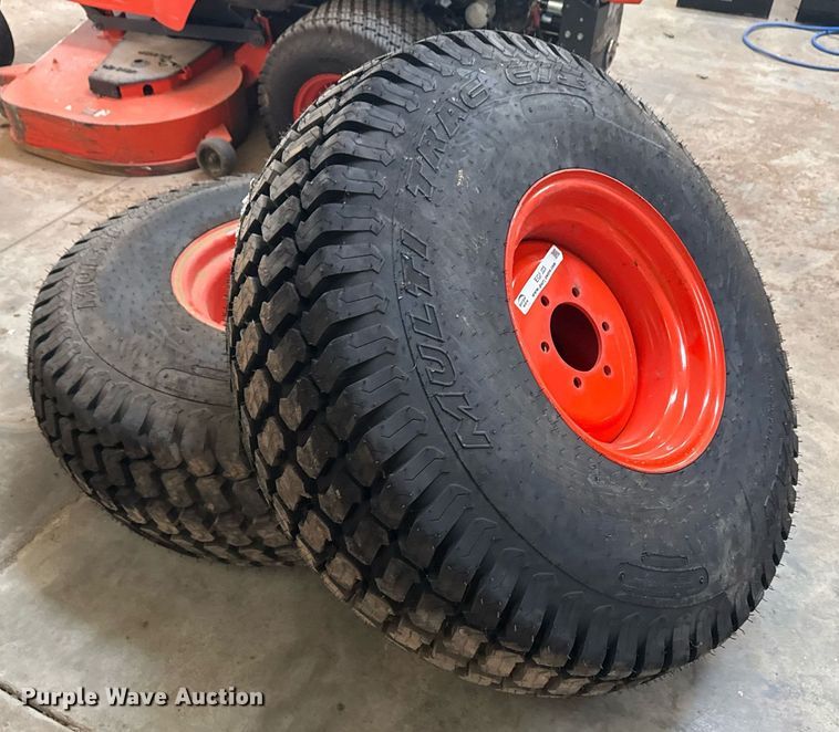 image for item EG8023 (2) Titan 13.6-16 tires and wheels