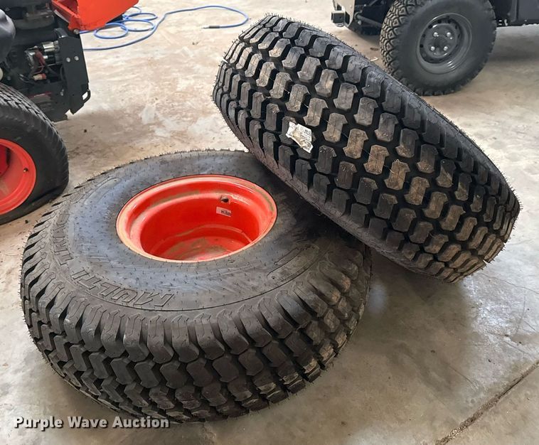 image for item EG8023 (2) Titan 13.6-16 tires and wheels