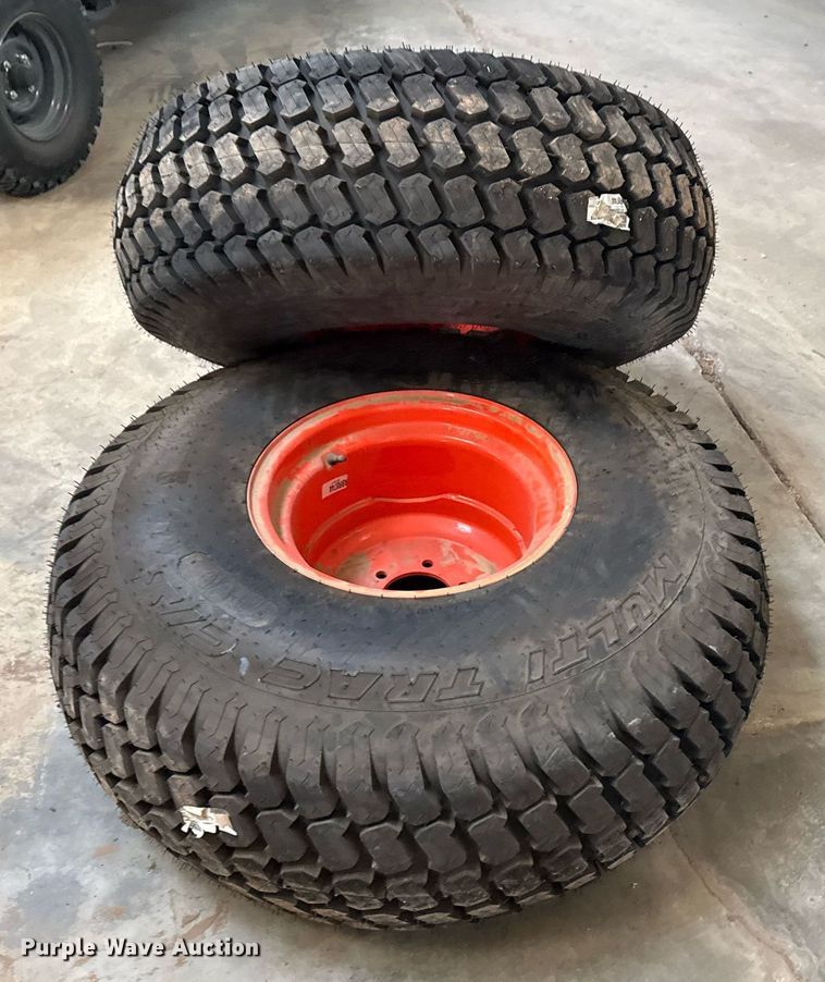 image for item EG8023 (2) Titan 13.6-16 tires and wheels