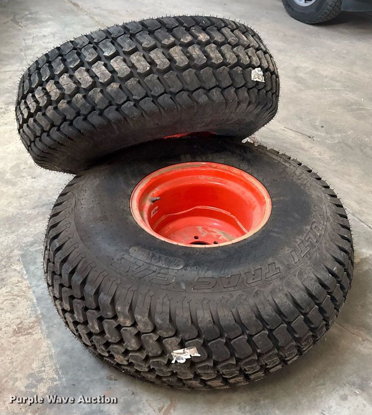 image for item EG8023 (2) Titan 13.6-16 tires and wheels