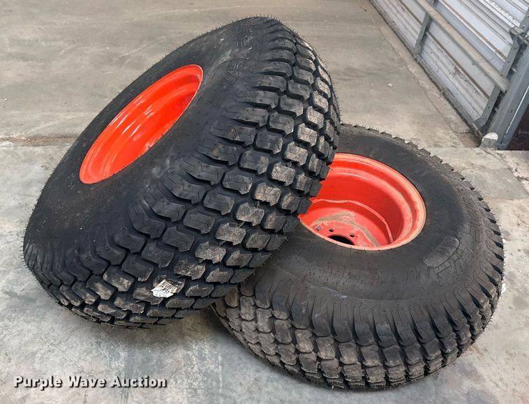 image for item EG8023 (2) Titan 13.6-16 tires and wheels