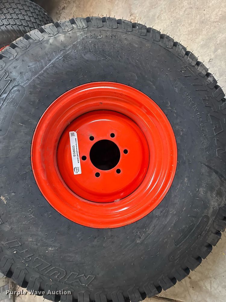 image for item EG8023 (2) Titan 13.6-16 tires and wheels