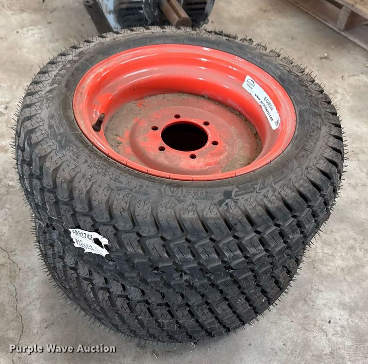 image for item EG8024 (2) Titan 13.6-16 tires and wheels