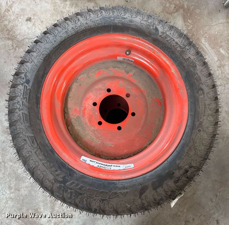 image for item EG8024 (2) Titan 13.6-16 tires and wheels