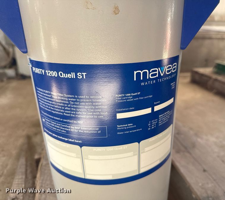 image for item EG8027 Mavea Water Technology Purity 1200 Quell ST water filter