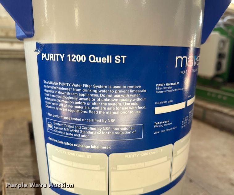image for item EG8027 Mavea Water Technology Purity 1200 Quell ST water filter