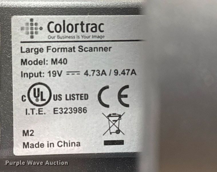 image for item EG8028 Colortrac M40 format scanner