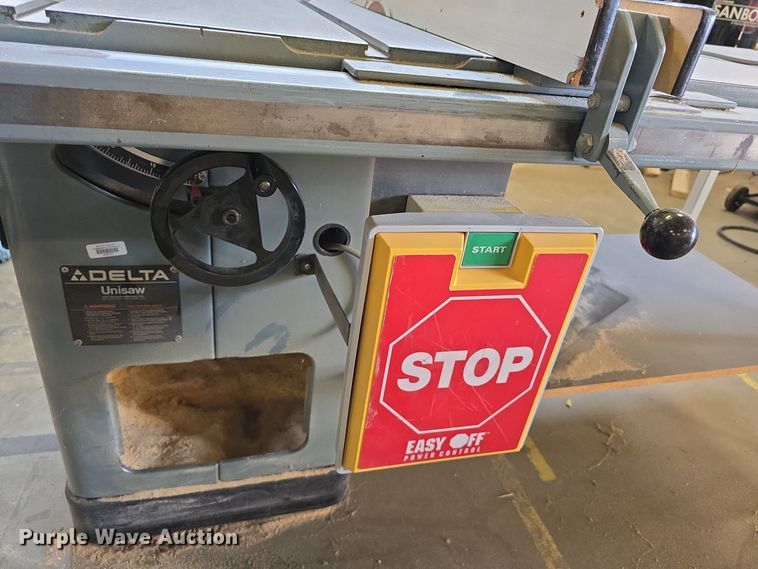 image for item EH8548 Delta Unisaw table saw