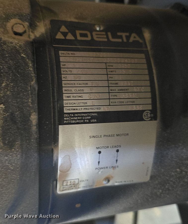 image for item EH8548 Delta Unisaw table saw