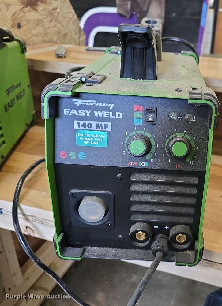 image for item EH8549 (2) Forney Easy Weld 140 MP welders