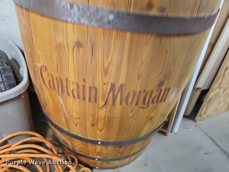 image for item EH8553 (2) wood barrels