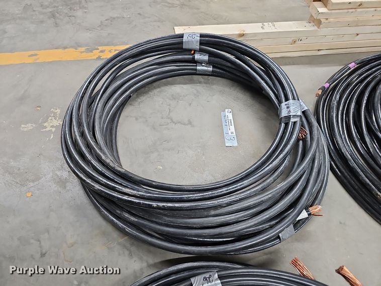 image for item EH8558 (4) rolls of 400 MCM electrical wire