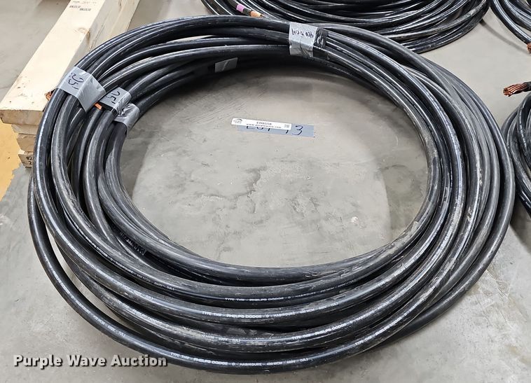 image for item EH8558 (4) rolls of 400 MCM electrical wire