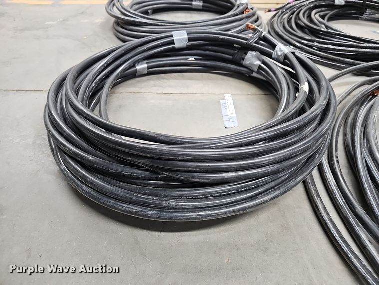 image for item EH8559 (4) rolls of 400 MCM electrical wire