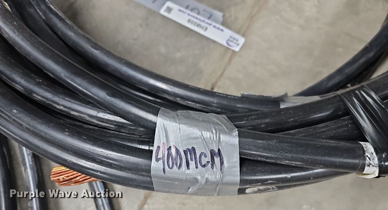 image for item EH8559 (4) rolls of 400 MCM electrical wire