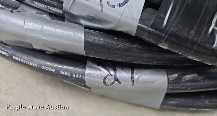 image for item EH8559 (4) rolls of 400 MCM electrical wire