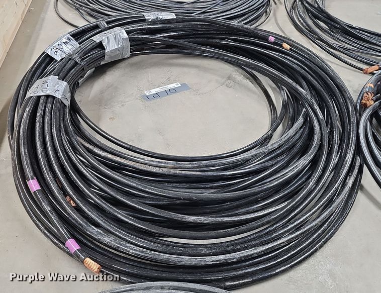 image for item EH8560 (3) rolls of 250 MCM electrical wire