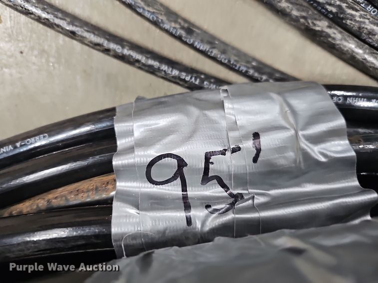 image for item EH8560 (3) rolls of 250 MCM electrical wire