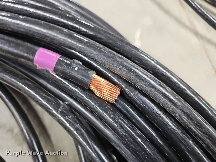 image for item EH8560 (3) rolls of 250 MCM electrical wire