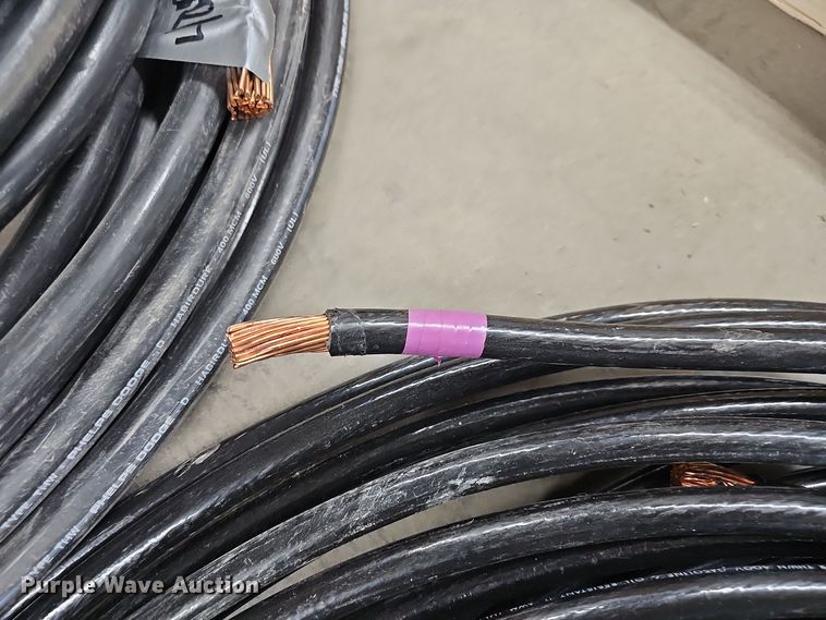 image for item EH8560 (3) rolls of 250 MCM electrical wire