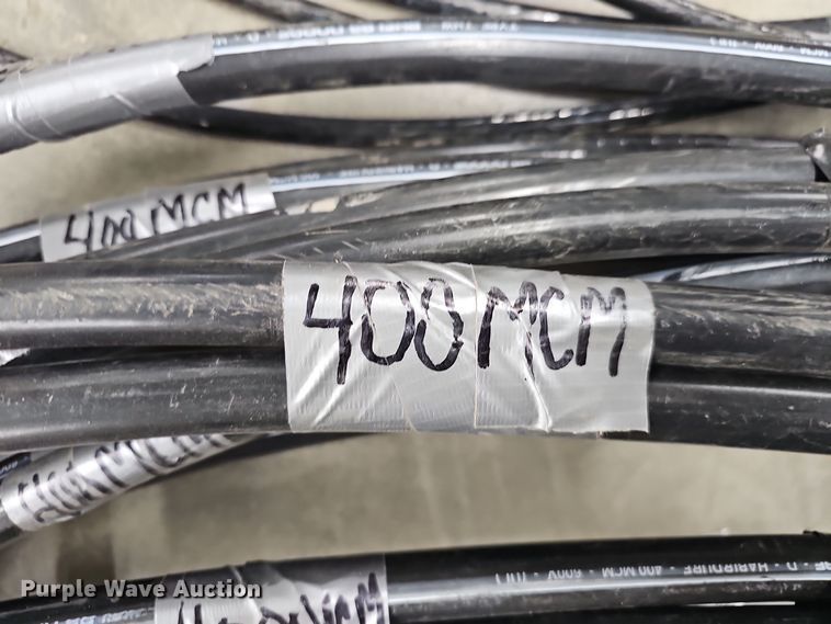 image for item EH8561 (9) rolls of 400 MCM electrical wire