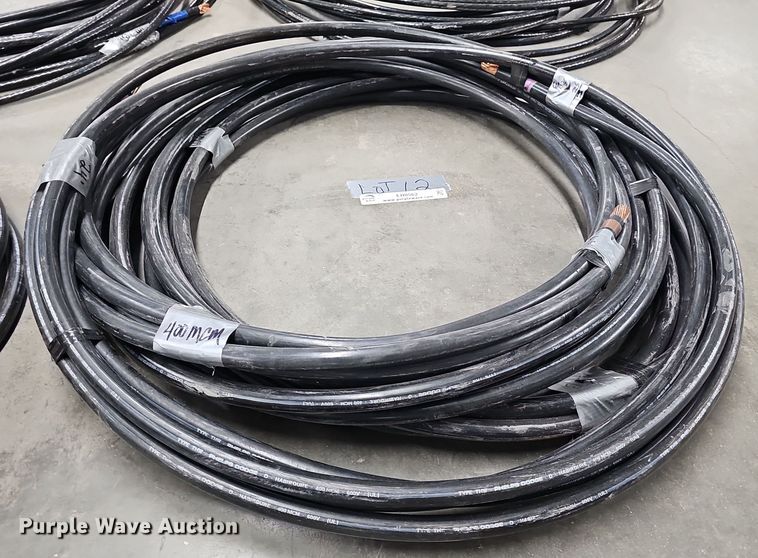 image for item EH8562 (4) rolls of 400 MCM electrical wire