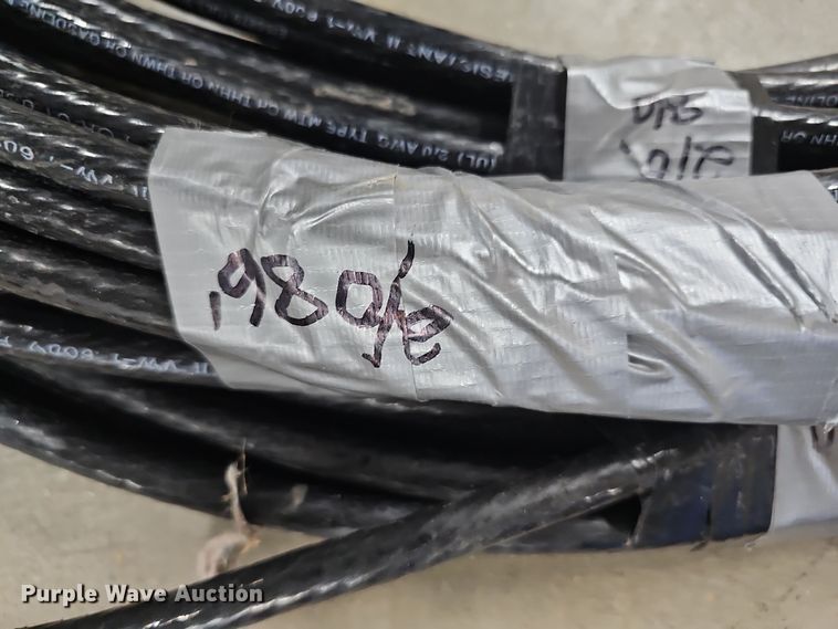 image for item EH8565 (4) rolls of electrical wire