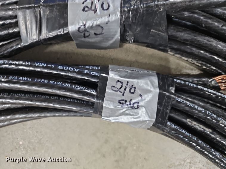 image for item EH8565 (4) rolls of electrical wire
