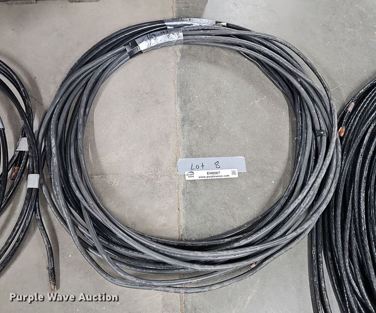 image for item EH8567 (2) rolls of 1/0 electrical wire