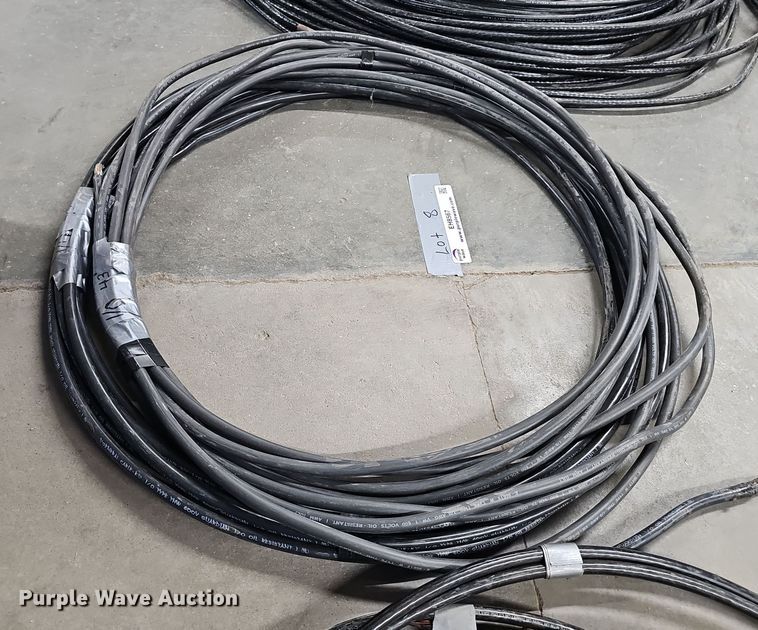 image for item EH8567 (2) rolls of 1/0 electrical wire