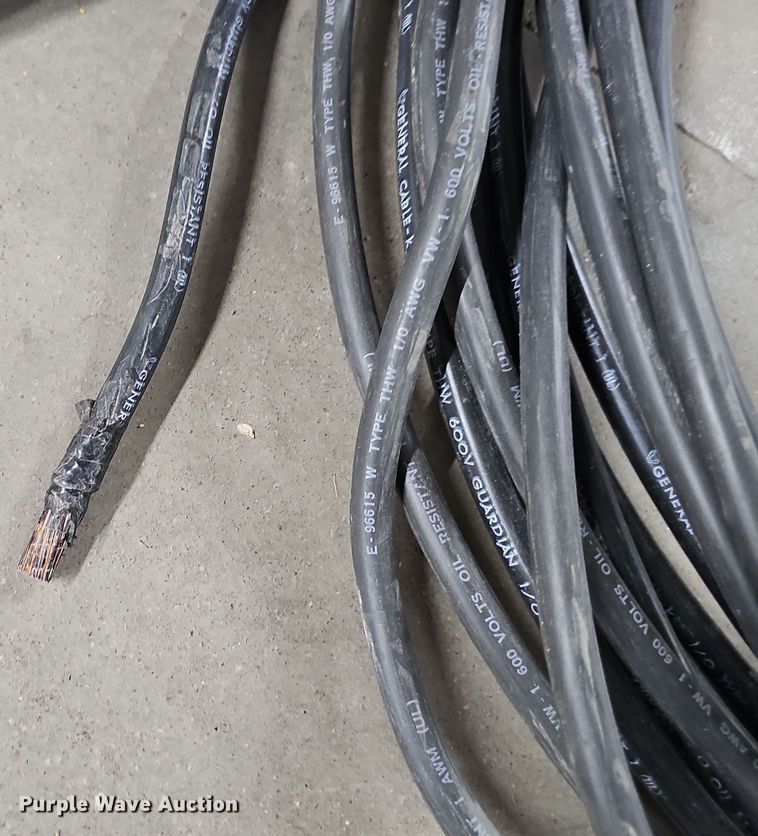image for item EH8567 (2) rolls of 1/0 electrical wire