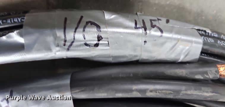 image for item EH8567 (2) rolls of 1/0 electrical wire