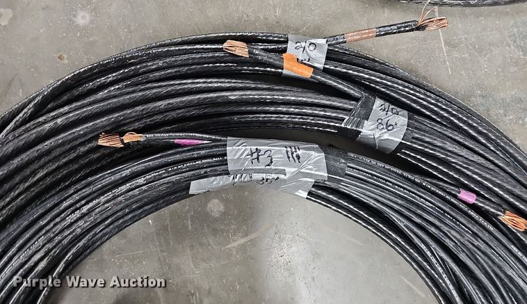 image for item EH8568 (4) rolls of electrical wire
