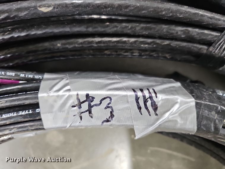 image for item EH8568 (4) rolls of electrical wire