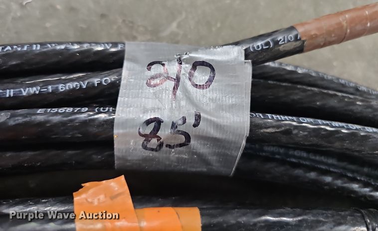 image for item EH8568 (4) rolls of electrical wire