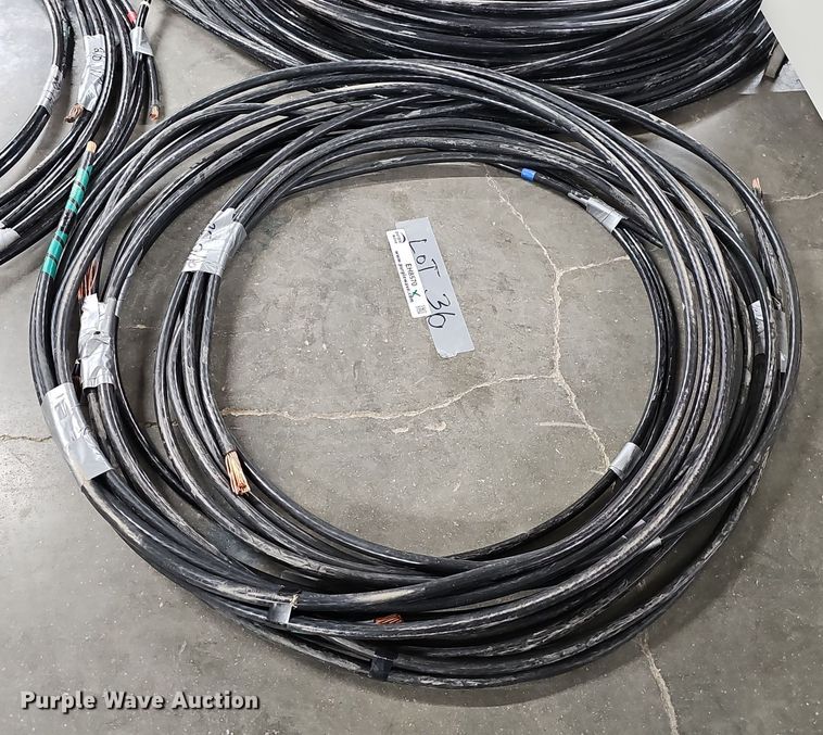 image for item EH8570 (5) rolls of 2/0 electrical wire