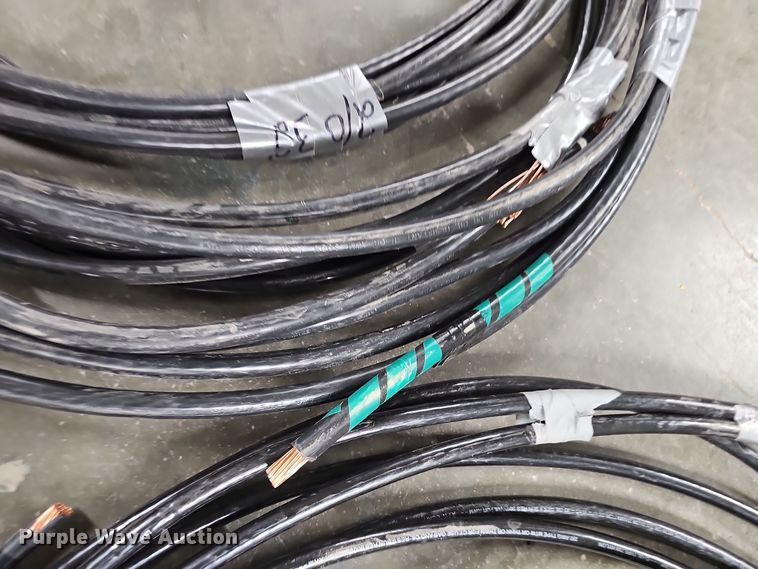 image for item EH8570 (5) rolls of 2/0 electrical wire